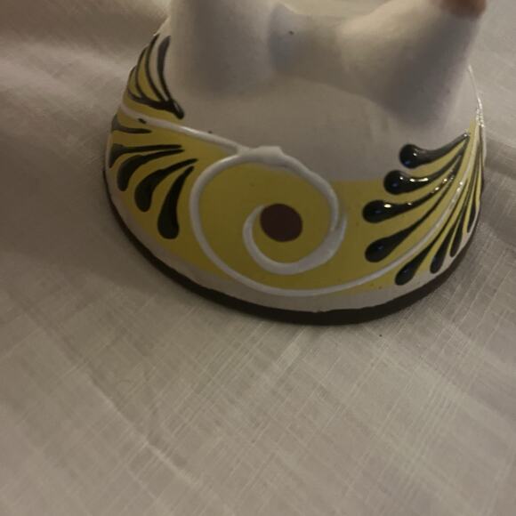 Handmade HandPainted Earthenware molcajete Sandy Texturre Pottery bowls - Picture 4 of 11